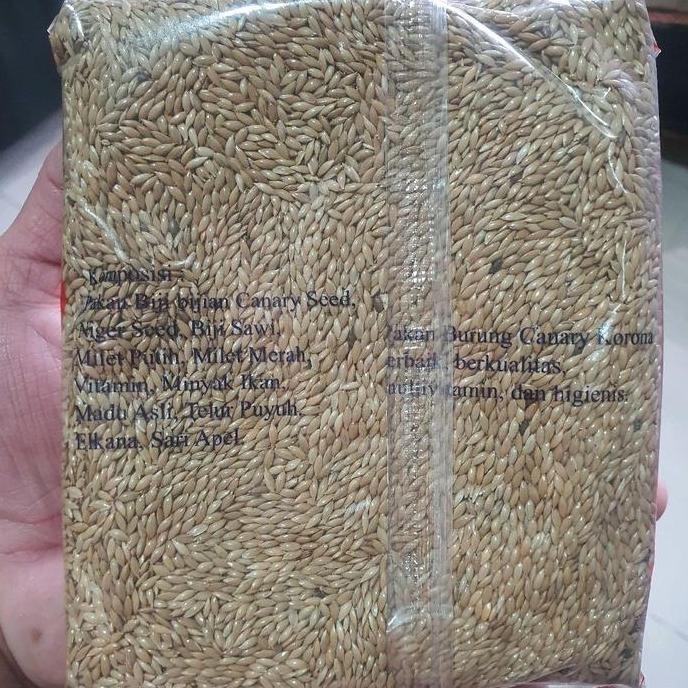 KORONA KENARI SEED POLOS PAKAN BRANJANGAN DAN KENARI