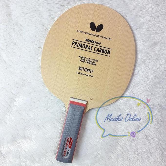 BEBAS ONGKIR - Butterfly Primorac Carbon ST~ Bet Pingpong Butterfly Primorac