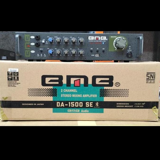 BMB DA1500SE BT / DA-1500SE BT / DA1500SEBT AMPLIFIER KARAOKE BLUETOOTH ORIGINAL