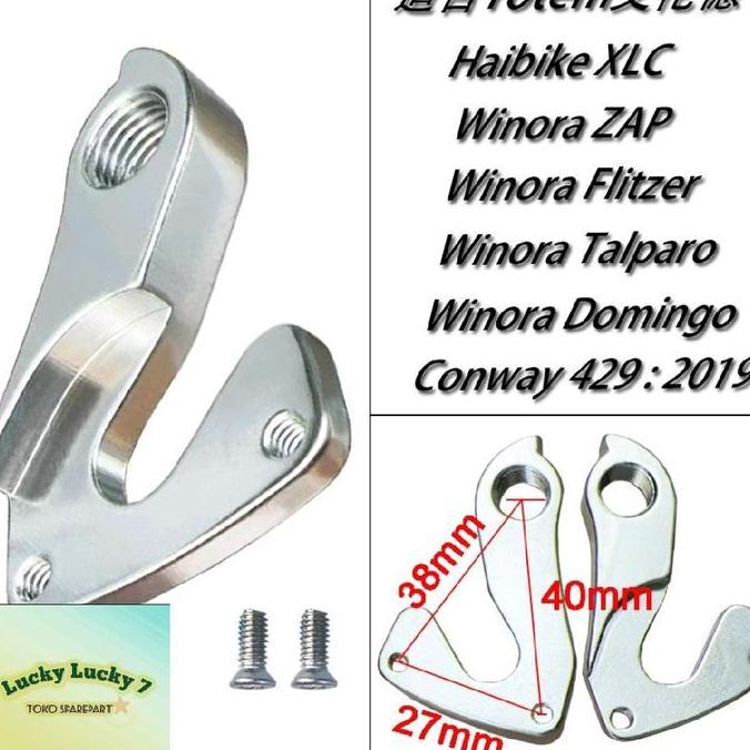 Anting RD Sepeda Genio Sweep FX Hanger RD Thrill Cleave BB BC Gantungan RD Genio Sweep FX