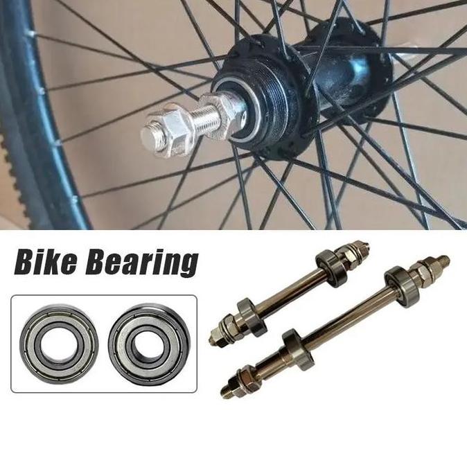 As Roda Sepeda Bering + Kones Cocok Untuk Semua Sepeda BMX MTB Lipat Anti Goyang Baja Berkualitas Be