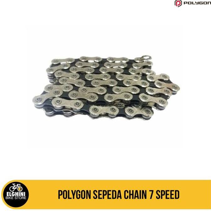 Rantai Sepeda Polygon Sepeda Chain 7 Speed