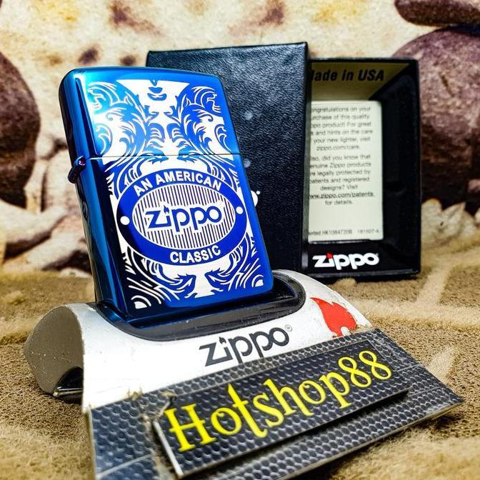 Zippo Original indigo 29899 Engraving American Classic Costumize