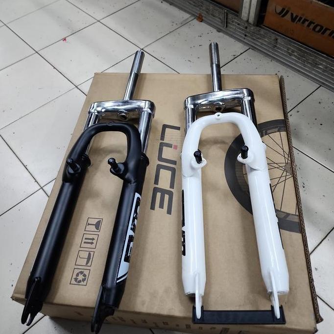 Fork Sepeda MTB 26 Evo Suspension Ukuran Standar 22.2 Model drat ulir