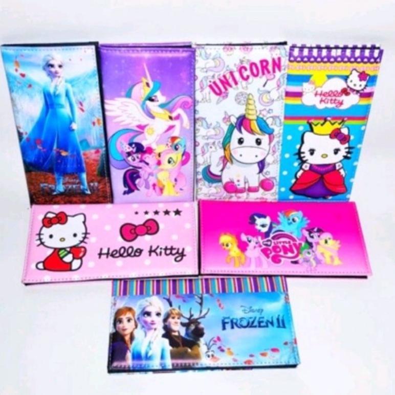 Grosir Dompet Anak Perempuan Karakter Lucu Model Panjang