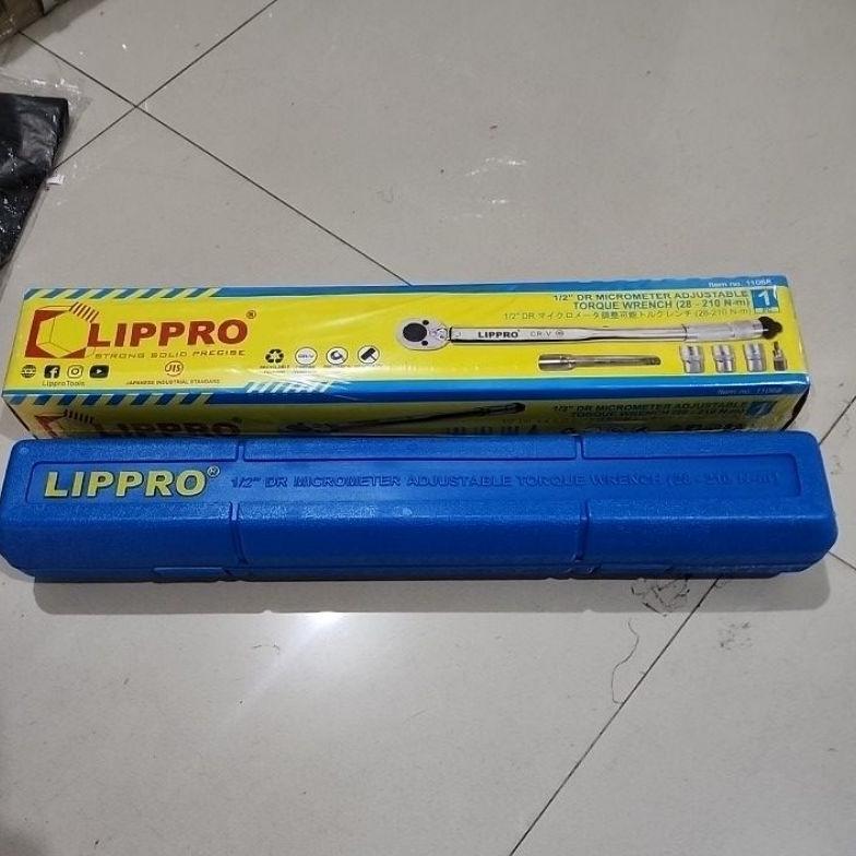 KUNCI TORSI LIPPRO 1/2 INCHI 28-210 NM / TORQUE WRENCH LIPPRO GAGANG KUNCI MOMEN LIPPRO  28 - 210 NM