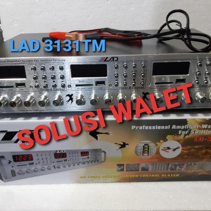 Ampli Walet LAD 3131 TM Amplifier Walet 3 player 6 Channel