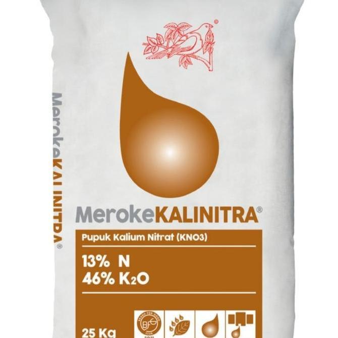 PUPUK MEROKE KALINITRA 25 KG ORIGINAL KEMASAN PABRIK