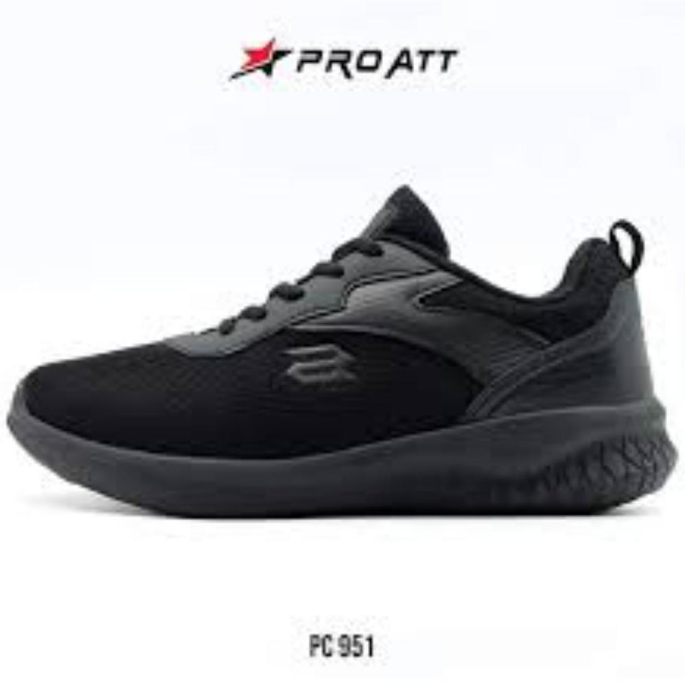 Termurah Sepatu Sekolah  Pro Att Pc951 Full Hitam