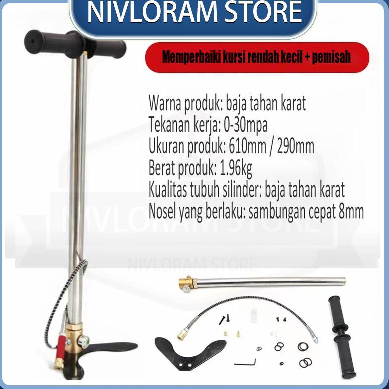 (Dikirim Dari Jakarta) POMPA PCP BARRACUDA MURAH 4500 PSI / pompa pcp barracuda / camber mono block 
