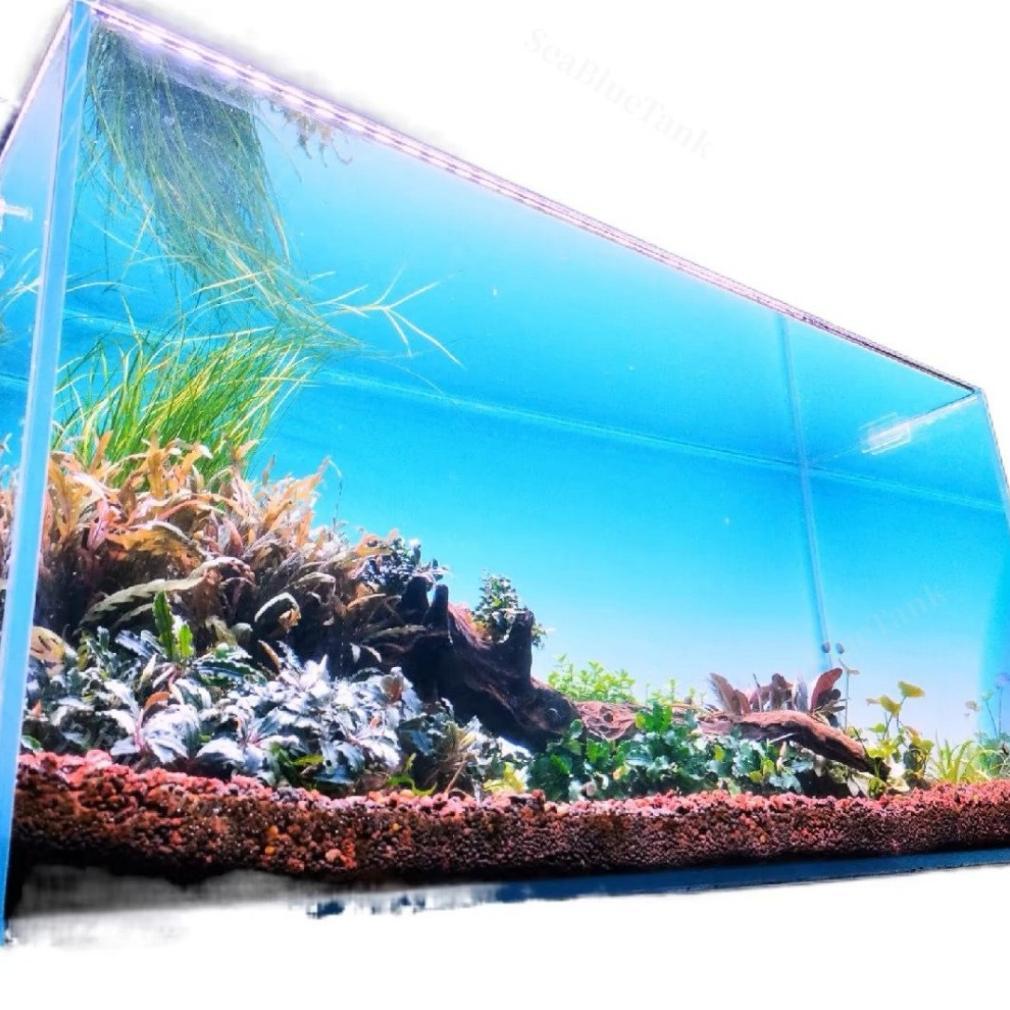 SBT Background Aquarium GRADASI, 30/40 Stiker Aquarium , Wallpaper Aquarium, Aquascape, Stiker belak