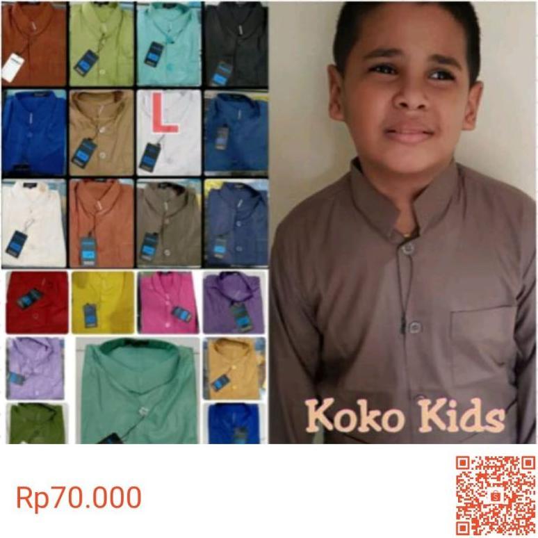 BAJU KOKO AMMU HAIBAH ANAK ORIGINAL MURAH