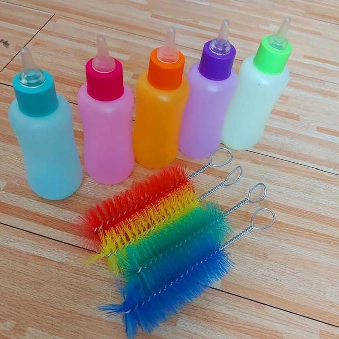 BOTOL DOT SUSU kitten puppy baby cat dog 100 ML untuk Kucing, Anjing, Musang, Otter, dan Hewan Lainn