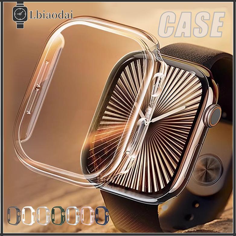 BIG PROMO Hard Bumper No Glass PC Case for Apple Watch SE 2 IWatch Series 10 9 8 7 6 5 4 3 2 1 Ultra