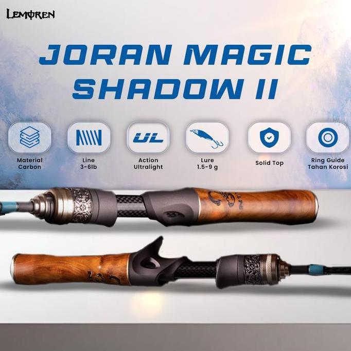 Promo Ghosthunter Lemoren Joran Rod Pancing Ul Moying Iii Ultra-Light Jp038