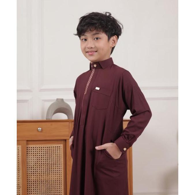 Qori Apparel Jubah / Gamis Uwais Al Qarni (Lengan Manset) UGA-2