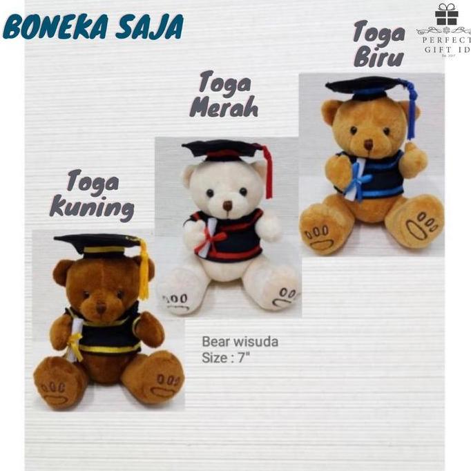 Bon- !! Boneka Wisuda / Boneka Wisuda Beruang / Hadiah Wisuda / Hadiah Graduation