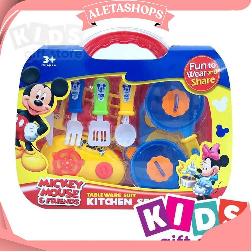 Mickey Mouse Tableware Kitchen Set KGS Teratas