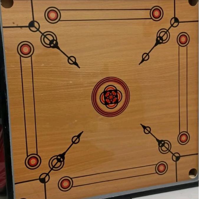 Promo Meja Karambol/Papan Karambol Ukuran Jumbo 120 X 120 Cm Gratis Biji Dan Kristal Karambol Pendid