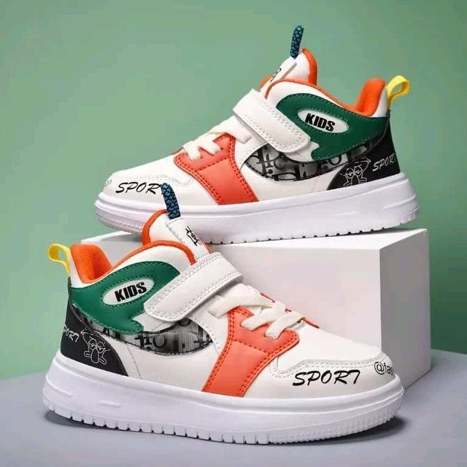 sepatu anak laki laki dan perempuan motif squidward Fashion