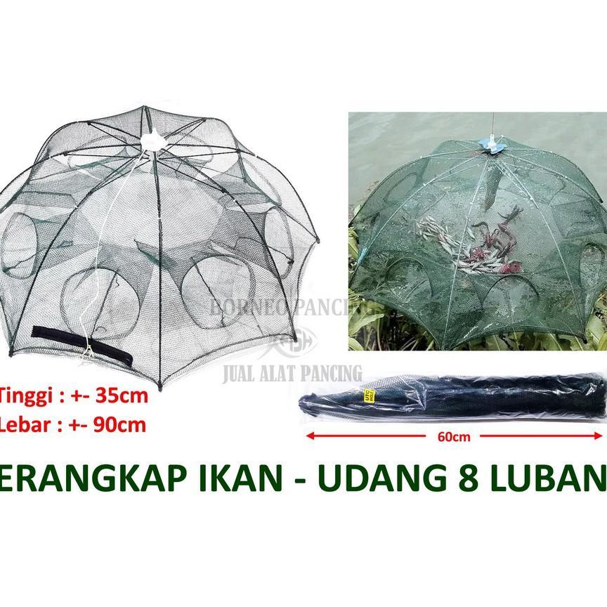 Keramba Payung Perangkap Ikan - Udang Bubu Model Payung