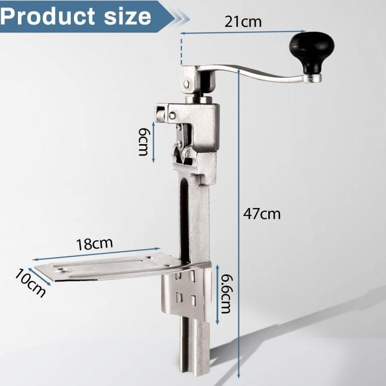 (Lestary Store) Bonzer Can Opener Heavy Duty Pembuka Kaleng Table Can Opener