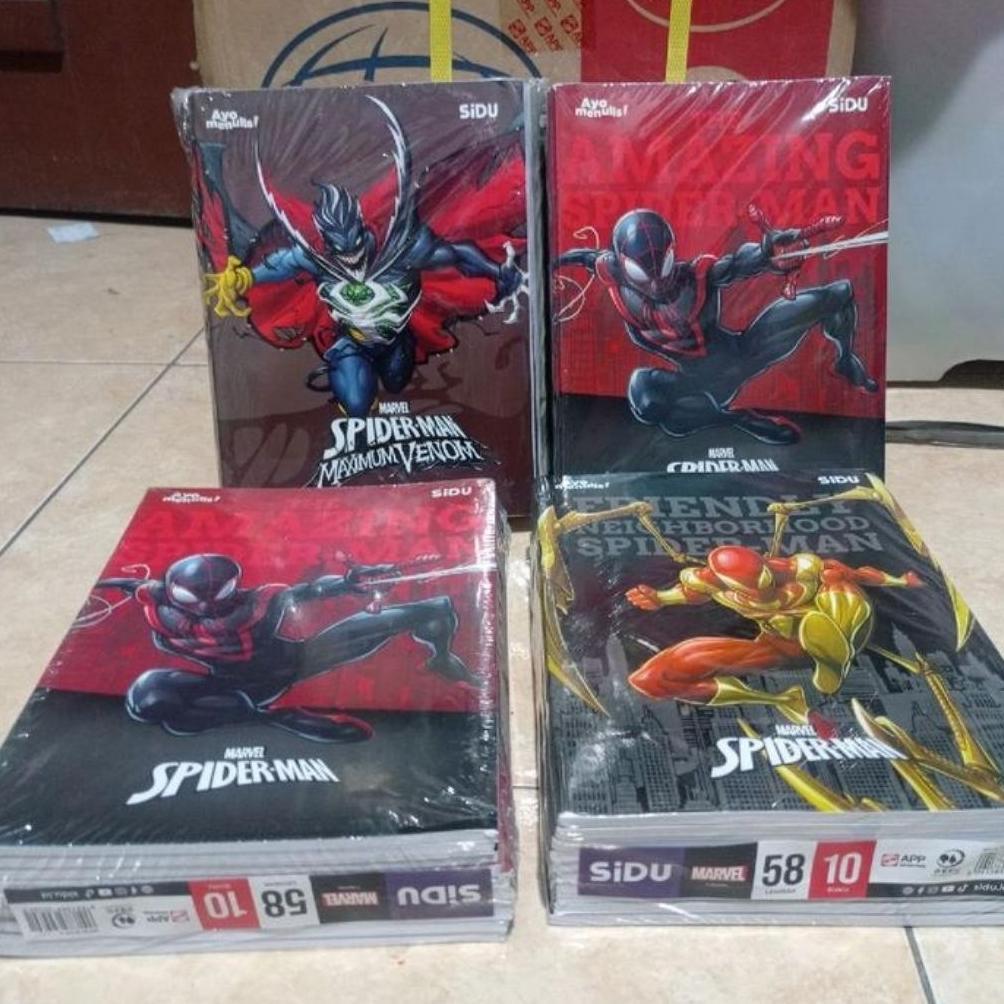 Sinar Dunia Buku Tulis Sidu 58 dan 38 Lembar (1 Pak Isi 10 Buku)