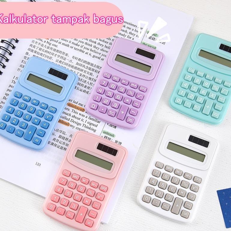 Kalkulator Minimalis 8 Digit / Calculator For School / Mini Calculator Lucu/ Calculator Mini Pocket 