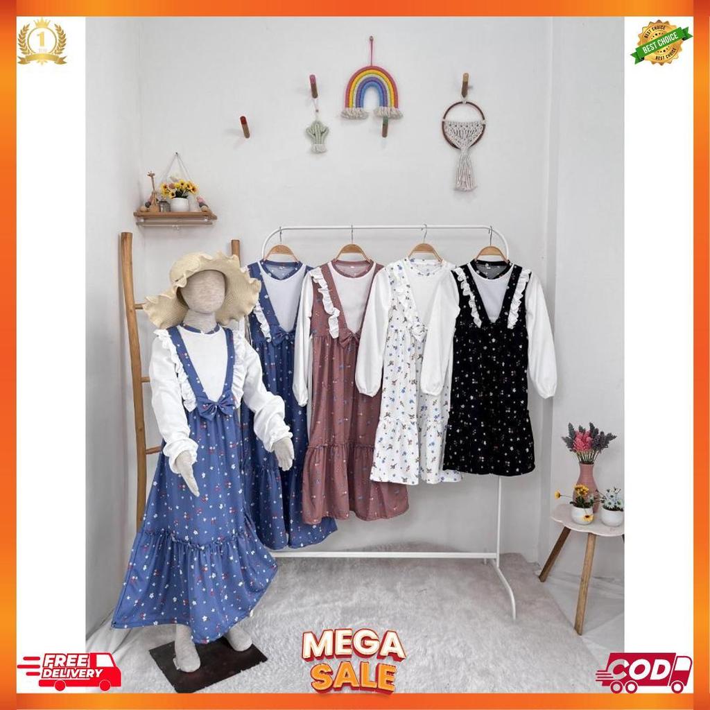 Terlaris Gamis Anak Lunox Smlxl Baby.Cloth Untuk Umur 3-14 Tahun Baju Muslim  Panjang  Remaja  Tangg