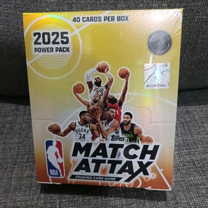 Topps match attax basketball 25-26 power pack sealed box (40 cards)