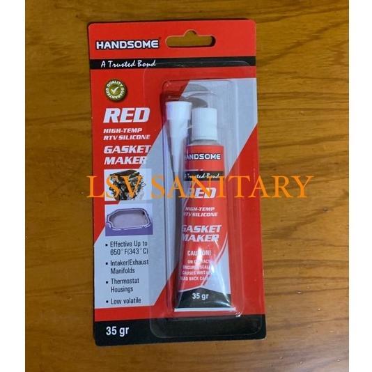 LEM RED SILICONE / LEM GASKET / LEM SILICONE RED 35 gram