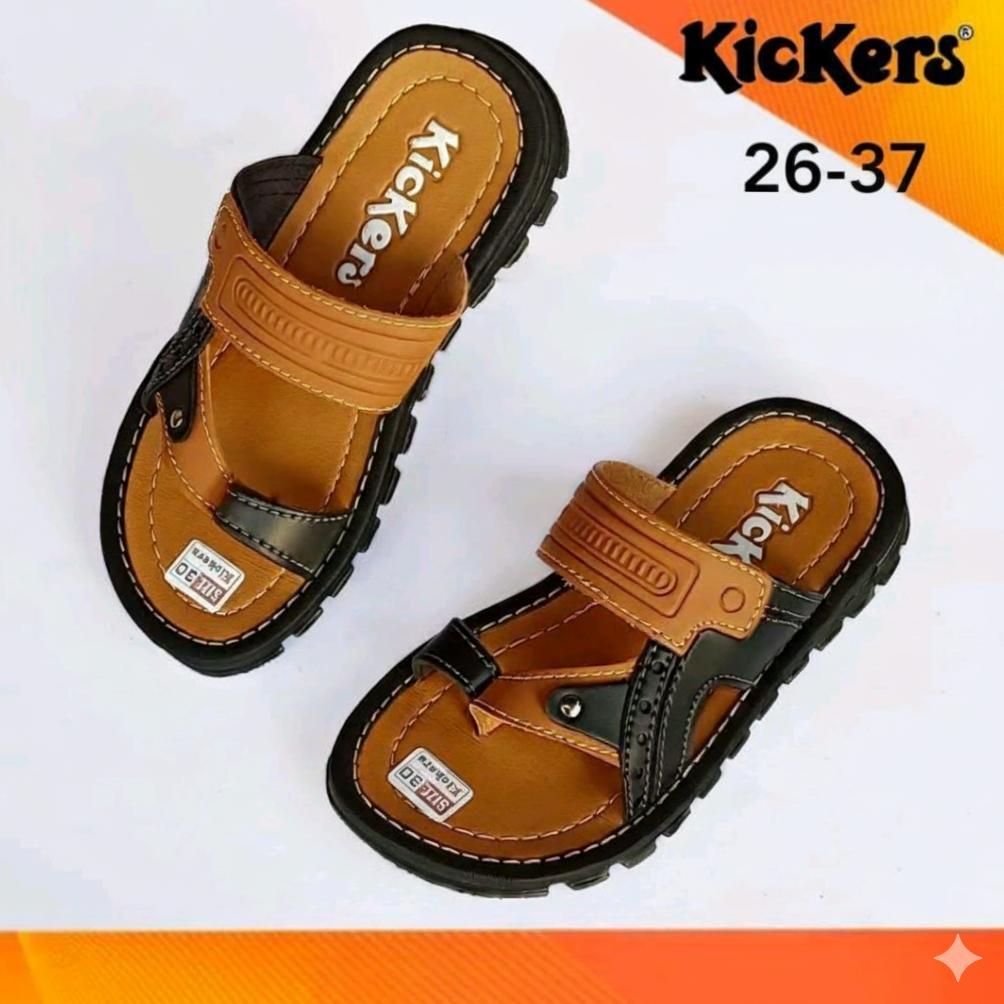 Best Seller Sandal Kulit Anak 26-37 Sandal Lebaran Anak Sandal Kulit Anak Terbaru Sandal Anak