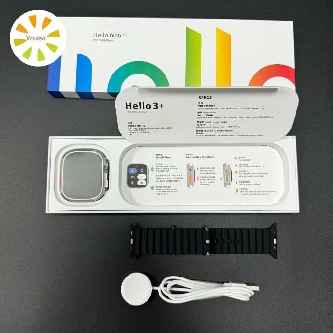 Jam Tangan Pintar Smart Watch New Hello Watch 3 Plus Gen 2