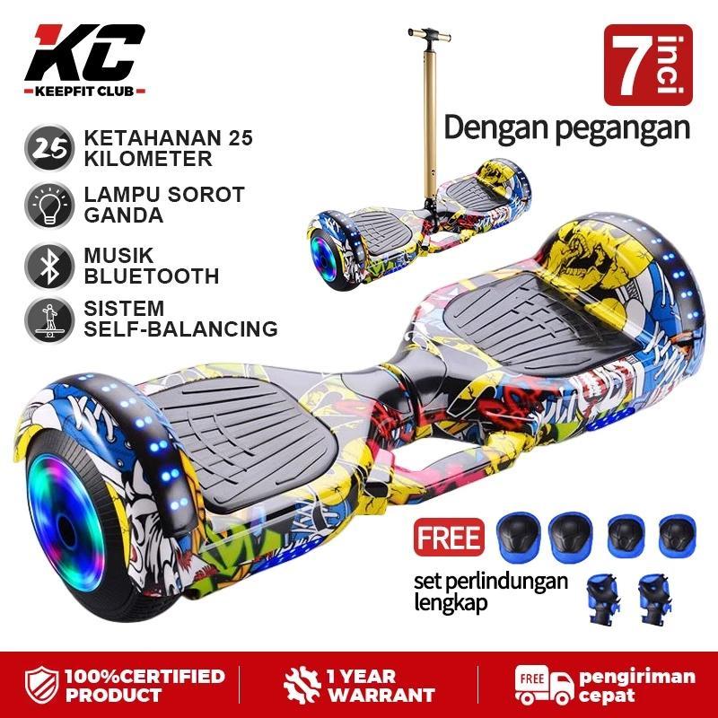 Hoverboard Smart Wheel / Alrwheel / Hoverboard Smart Balance Led Wheel 7 Inch Elektrik Murah Smart B