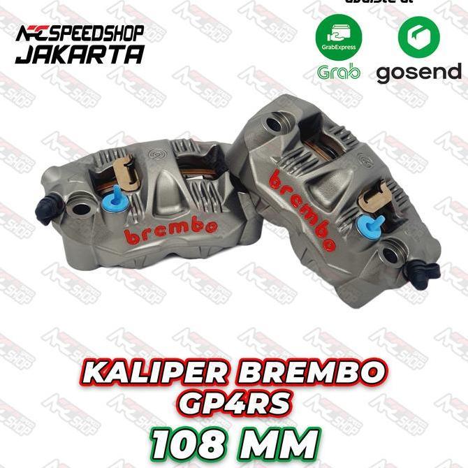 civicuan Brembo Kaliper Monoblok GP4RS Radial Kiri Kanan 108mm Diskon