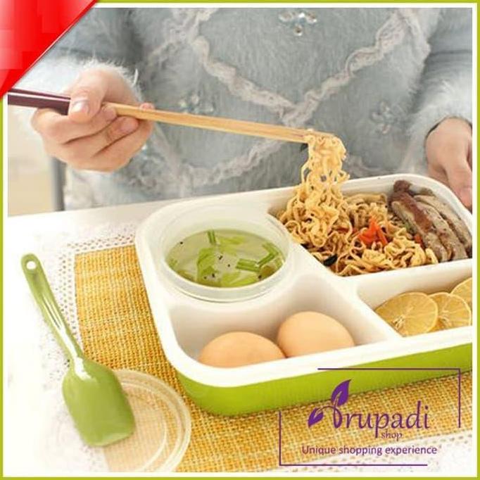 Termurah Lunch Box Microwave Safe / Kotak Makan Microwave / Bento Box