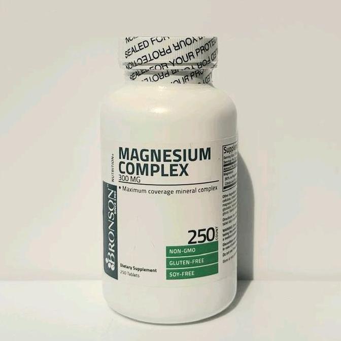 Medova Bronson Magnesium Complex , Magnesium Oxide , Citrate , Carbonate 100 , 250 s , ORI USA (READ