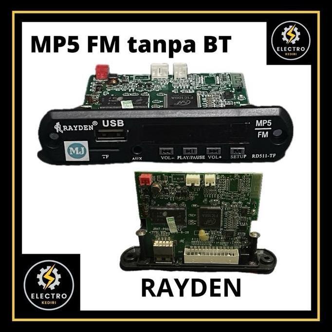 favorit] MP5 FM Rayden tanpa bluetooth | modul mp 5 audio video USB