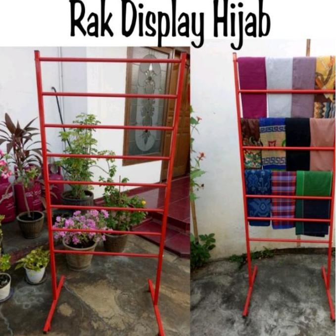 +++++] RAK DISPLAY HIJAB/RAK GANTUNG/RAK DISPLAY KERTAS KADO/RAK DISPLAY MURAH