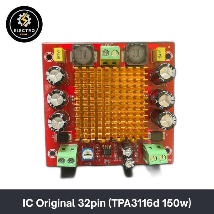 *:*:*:*:*] tpa3116d2 digital amplifier 1 ic 150watt mono | IC Original 32pin
