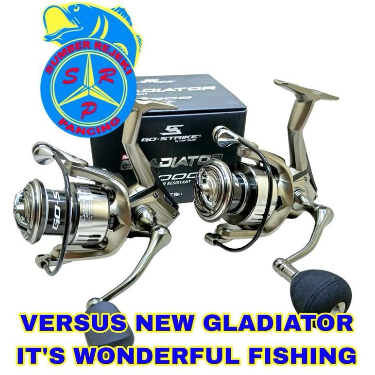 Reel Versus gladiator new 1000 2000 3000 4000 6000 power handle