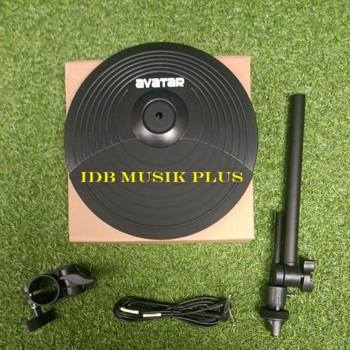 CYMBAL AVATAR 10" DUAL-ZONE CYMBAL WITH CHOKE UNIVERSAL EXPANSION CYMBAL BUNDLE FOR ELECTRONIC DRUM 
