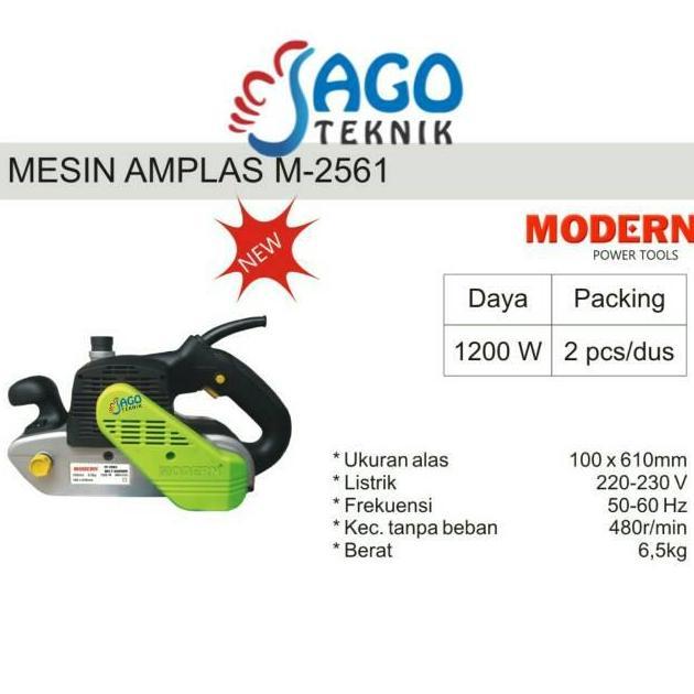 ```````] Mesin Amplas / Sander Tank MODERN M 2561 / M2561
