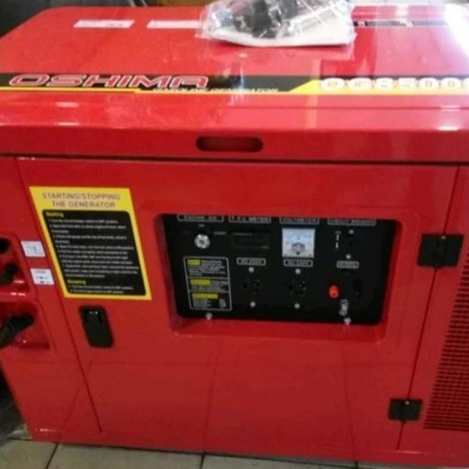 ((((()paling dicari] Genset Silent Honda 6500 watt OSHIMA OG 8500 / HONDA OSHIMA OG8500