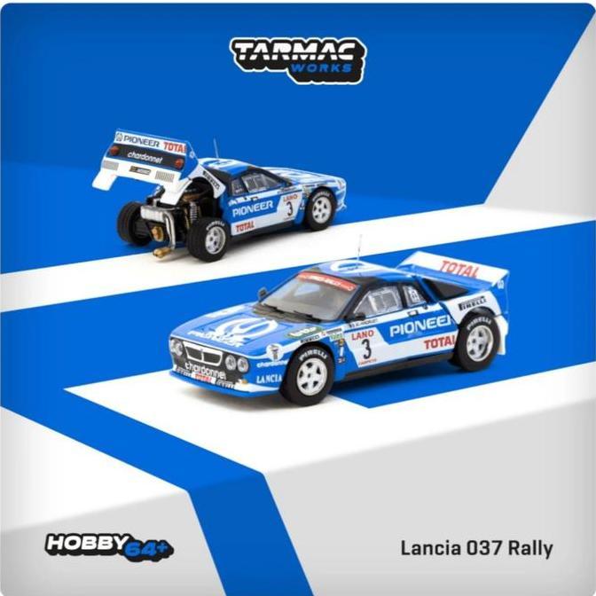 TARMAC LANCIA 037 RALLY YPRES 24 HOURS RALLY 1983 J.C. ANDRUET / F. SAPPEY TTMT