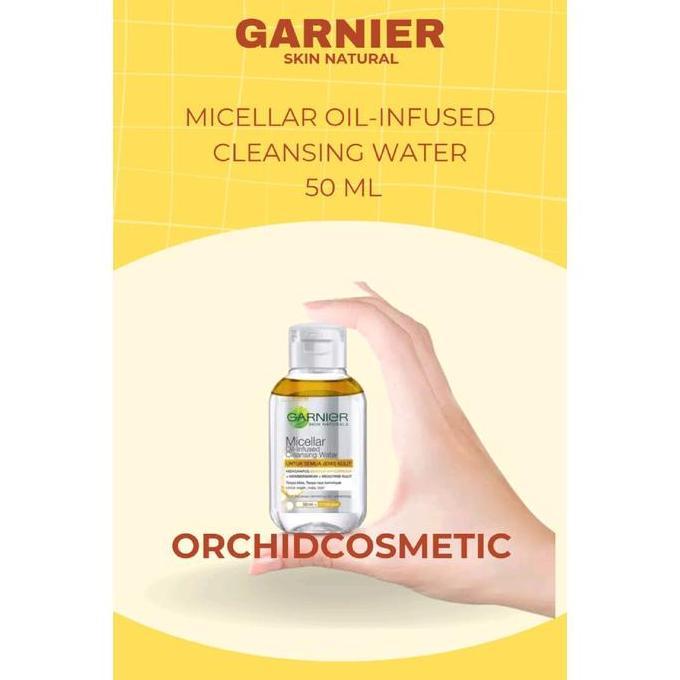 GARNIER MICELLAR OIL INFUSED CLEANSING WATER