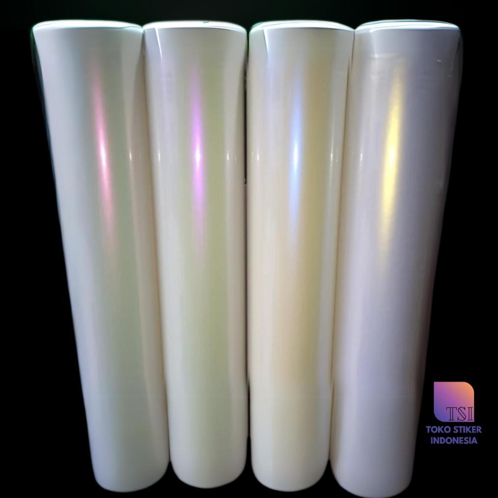 PROMO Skotlet Putih Lembayung Motor Ungu Biru Merah Pink Gold Pearl White Mutiara Stiker Bunglon Mob