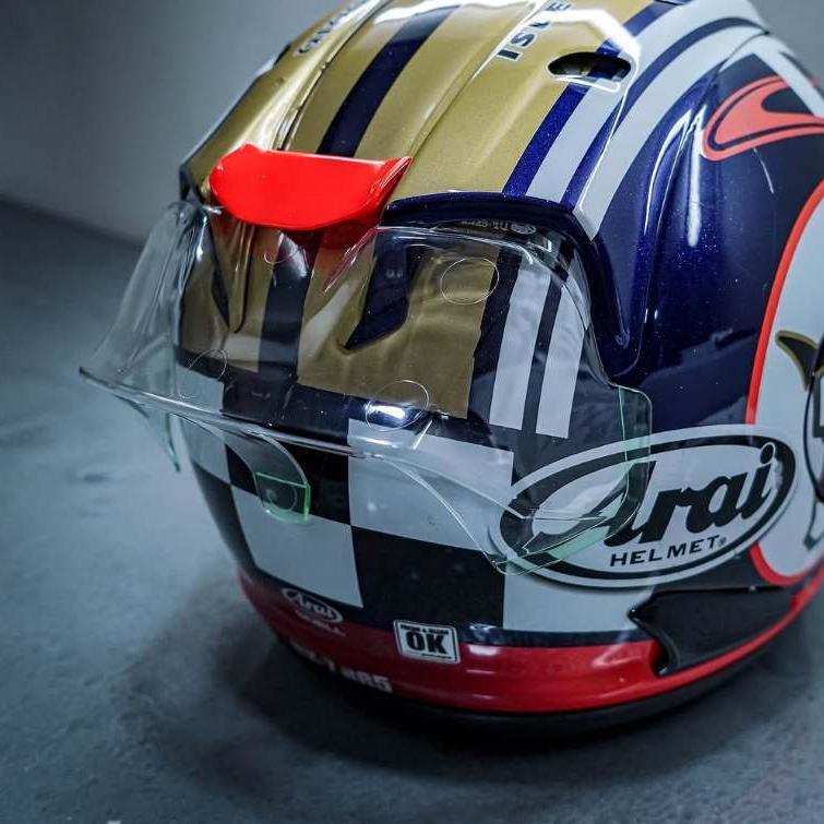 BEST DEALS SPOILER HELM ARAI/ TSR | GP PAD ARAI/ TSR | AFTERMARKET | CLEAR SMOKE DARK