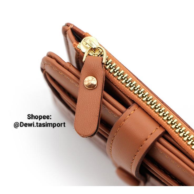 PREMIUM (IMPORT KOREA) DOMPET LIPAT WANITA DOMPET KECIL WANITA DOMPET MINI WANITA DOMPET KARTU WANIT