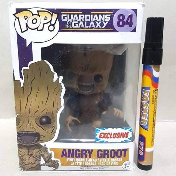 HOT SALE MAINAN ACTION FIGURE  FUNKO POP 84 GUARDIAN OF THE GALAXY SERIES ANGRY TERMURAH